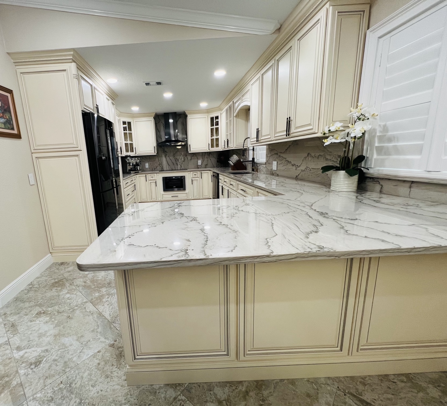 Kitchen cabinets